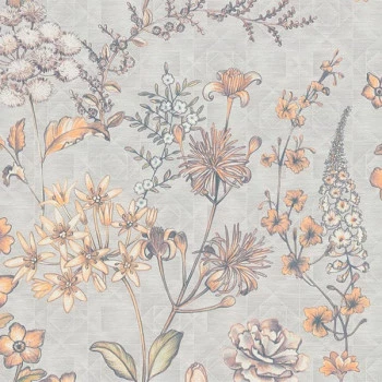 Papel de Parede Folhas e Flores - Metropolitan Stories 3 - AS391171 - Vinílico