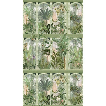 Papel de Parede Painel Folhas e Flores - The Wall 2 - AS393151 - Vinílico