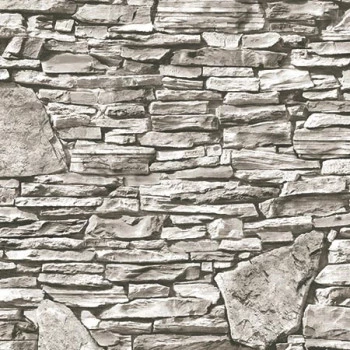 Stone Gallery 85046-2 Papel de Parede Vinílico Lavável 