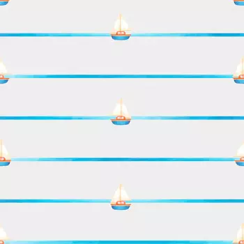 Papel de Parede Listrado - Bambine - BA0002 - Non-Woven (TNT)