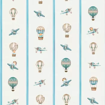 Papel de Parede Listrado - Bambine - BA0009 - Non-Woven (TNT)