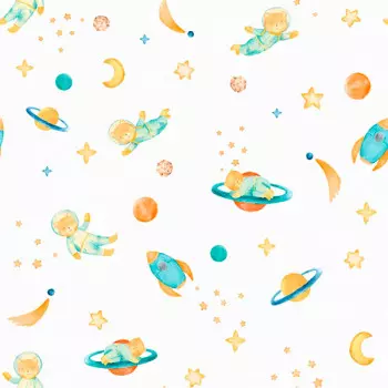 Papel de Parede Infantil - Bambine - BA0015 - Non-Woven (TNT)