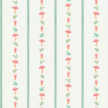 Papel de Parede Listrado - Bambine - BA0016 - Non-Woven (TNT)