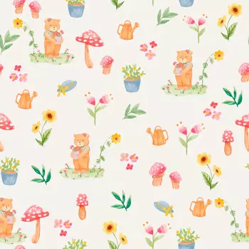 Papel de Parede Infantil - Bambine - BA0017 - Non-Woven (TNT)