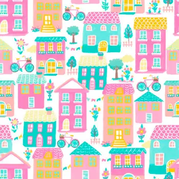 Papel de Parede Infantil - Bambine - BA0021 - Non-Woven (TNT)