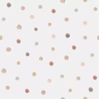 Papel de Parede Poa - Bambine - BA0038 - Non-Woven (TNT)