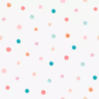 Papel de Parede Poa - Bambine - BA0042 - Non-Woven (TNT)