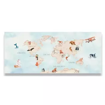 Papel de Parede Painel - Bambine - BA0049 - Non-Woven (TNT)