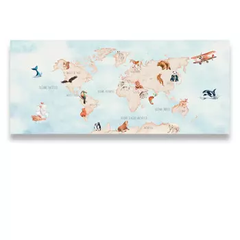 Papel de Parede Painel - Bambine - BA0050 - Non-Woven (TNT)