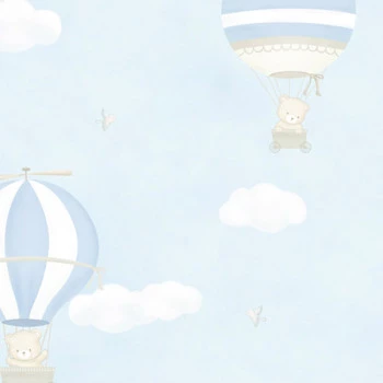 Papel de Parede Balão - Fashion Baby - BF409 - Vinílico
