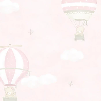 Papel de Parede Balão - Fashion Baby - BF410 - Vinílico