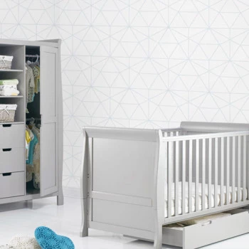 Papel de Parede Geométrico - Fashion Baby - BF443 - Vinílico