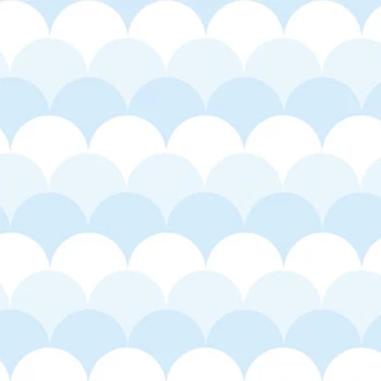 Papel de Parede Ondas - Fashion Baby II - BF554 - Vinílico