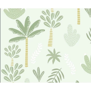 Papel de Parede Folhas- Fashion Baby III - BF620-Vinílico