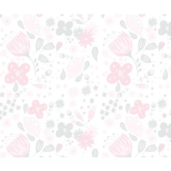 Papel de Parede Flores - Fashion Baby III - BF640-Vinílico