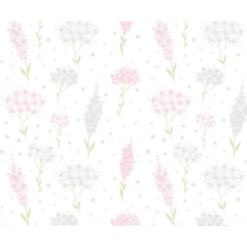 Papel de Parede Flores  - Fashion Baby III - BF641-Vinílico