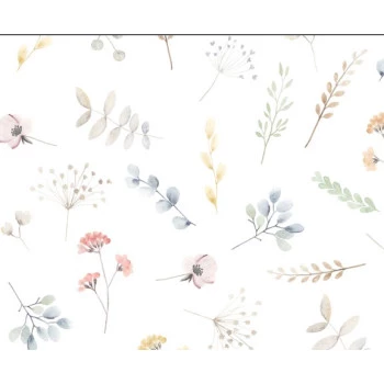 Papel de Parede Folhas - Fashion Baby III - BF643-Vinílico