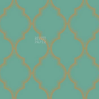 Kashmir - BH8335 - Papel de Parede Americano Vinílico-Lavável   