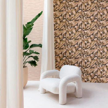 Papel de Parede Folhas e Flores - Belize - BZ3108 - Vinílico