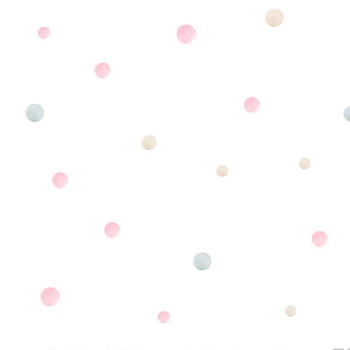 Papel de Parede Poa - Doce Bebê 2 - DB803 - Vinílico