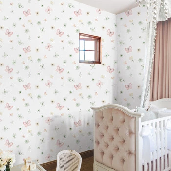 Papel de Parede Borboletas - Doce Bebê 2 - DB824 - Vinílico