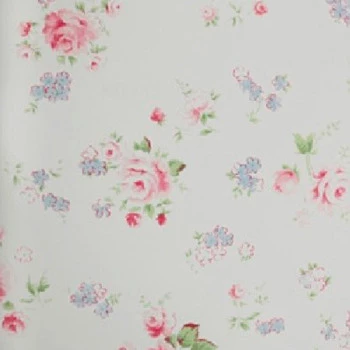 Fragrant Roses FA811008 Papel de Parede Floral Vinílico Lavável 