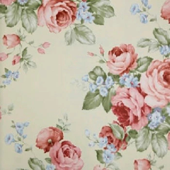 Fragrant Roses FA811015 Papel de Parede Floral Vinílico Lavável 