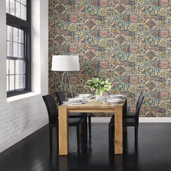 Papel de Parede Azulejo - Style - FD22301 - TNT/Vinilíco