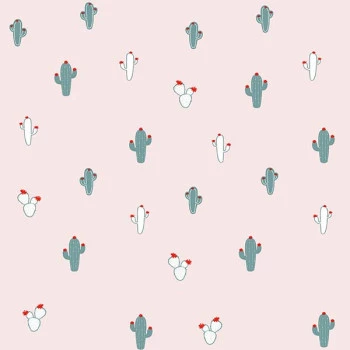 Papel de Parede Cactos - Fofura Baby - FF4012 - TNT