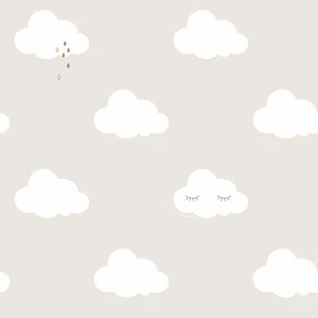 Papel de Parede Nuvens - Fofura Baby - FF4015 - TNT