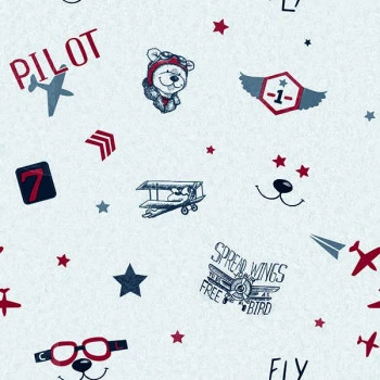 Papel de Parede Avião - Fofura Baby - FF4032 - TNT
