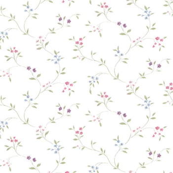  Papel de Parede  Floral Prints 2 - PR33801 - VINÍLICO LAVÁVEL 