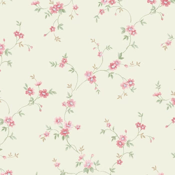  Papel de Parede  Floral Prints 2 - PR33837 - VINÍLICO LAVÁVEL 