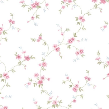  Papel de Parede  Floral Prints 2 - PR33838 - VINÍLICO LAVÁVEL 
