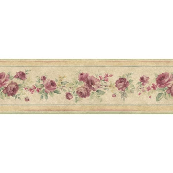 Border Floral Prints 2 - PR79650 - VINÍLICO LAVÁVEL 