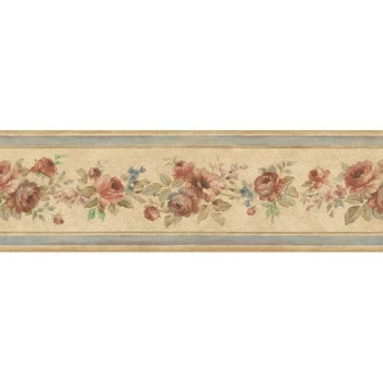 Border Floral Prints 2 - PR79651 - VINÍLICO LAVÁVEL 