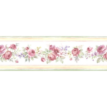 Border Floral Prints 2 - PR79652 - VINÍLICO LAVÁVEL 