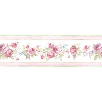 Border Floral Prints 2 - PR79654 - VINÍLICO LAVÁVEL 