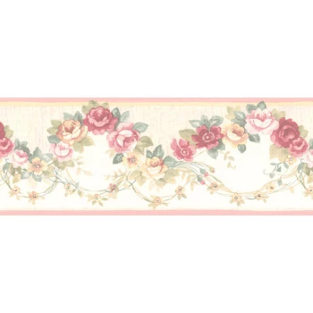 Border Floral Prints 2 - PR79655 - VINÍLICO LAVÁVEL 