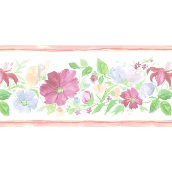 Border Floral Prints 2 - PR79659 - VINÍLICO LAVÁVEL 