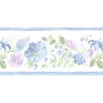 Border Floral Prints 2 - PR79660 - VINÍLICO LAVÁVEL 