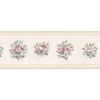 Border Floral Prints 2 - PR79661 - VINÍLICO LAVÁVEL 