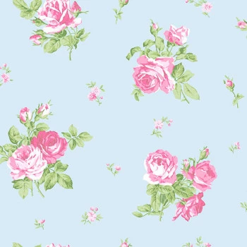 English Florals G34314 Papel de Parede Inglês Vinílico lavável 