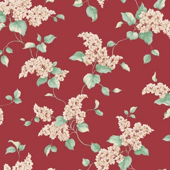 English Florals  G34321 Papel de Parede Inglês Vinílico lavável 