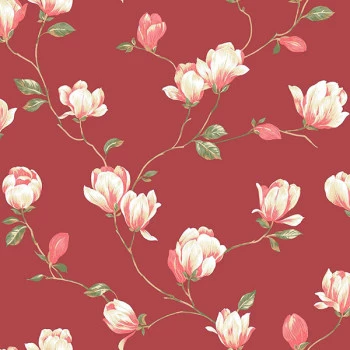 English Florals  G34329 Papel de Parede Inglês Vinílico lavável 