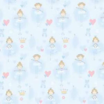 Papel de Parede Bailarina - Just 4 Kids 2 - G56506 - TNT/Vinílizado