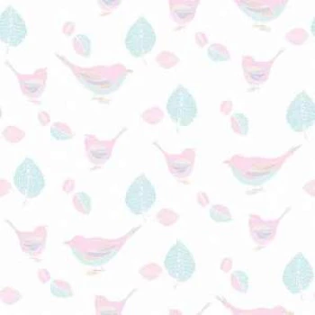 Papel de Parede Pássaros - Just 4 Kids 2 - G56539 - TNT/Vinílizado