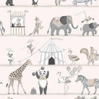 Papel de Parede Circo - Just 4 Kids 2 - G56547 - TNT/Vinílizado