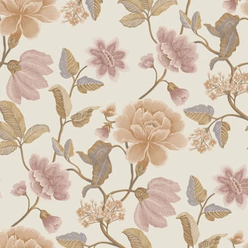 Papel de Parede Folhas e Flores - Icon - IC3101 - Vinílico