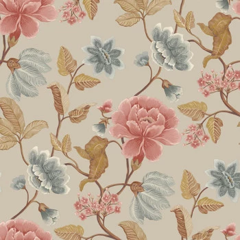 Papel de Parede Folhas e Flores - Icon - IC3116 - Vinílico